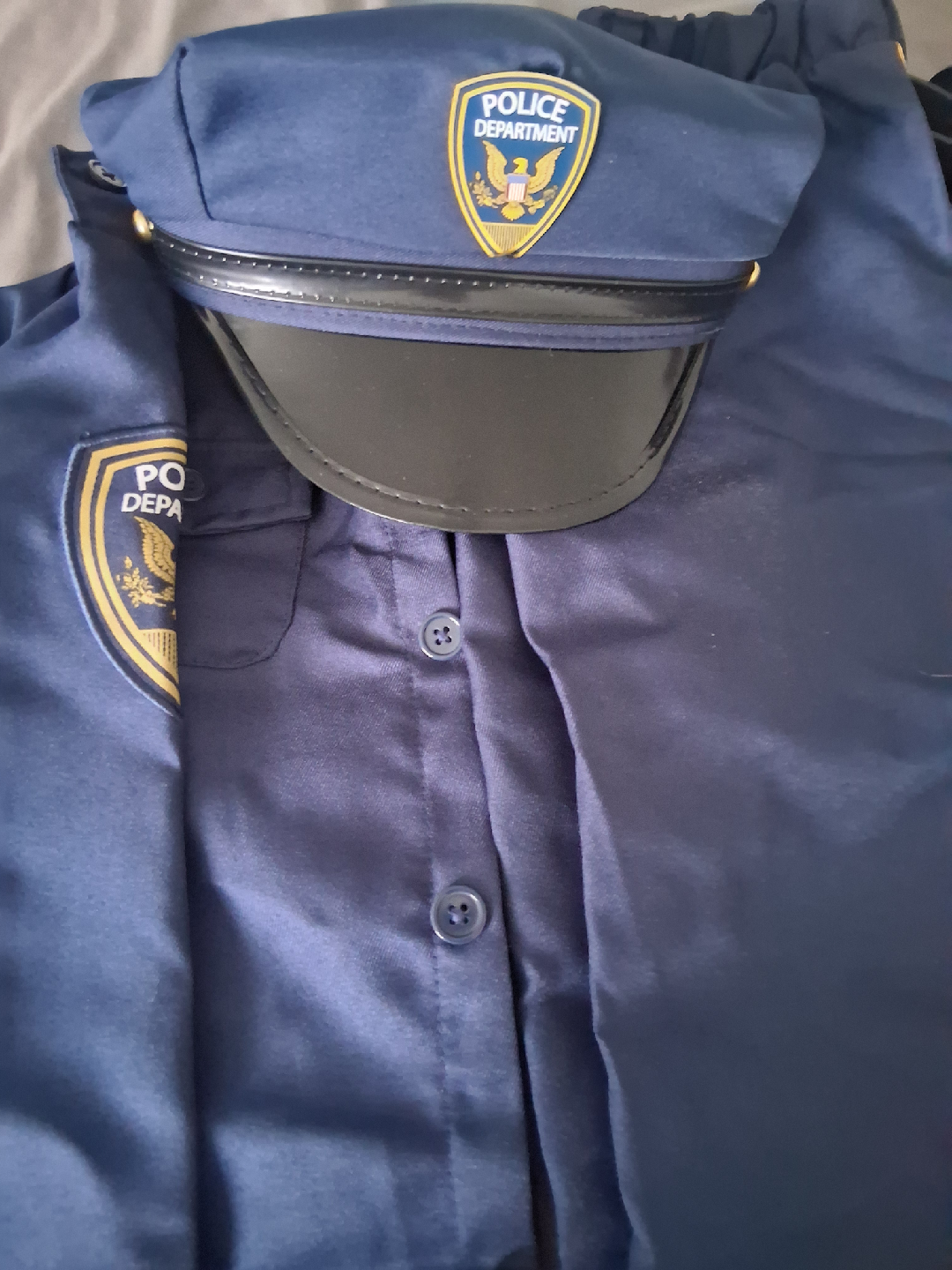 Spirit Halloween Deluxe Police Officer Costume - Small - photo 3