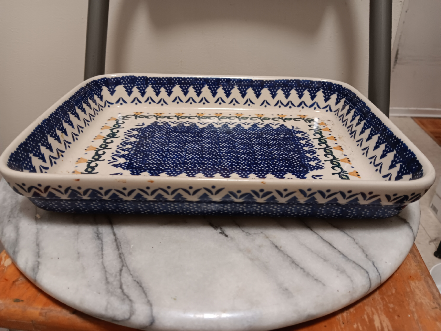 Manufaktura Bolesławiec Polish Pottery Baking Dish - photo 2