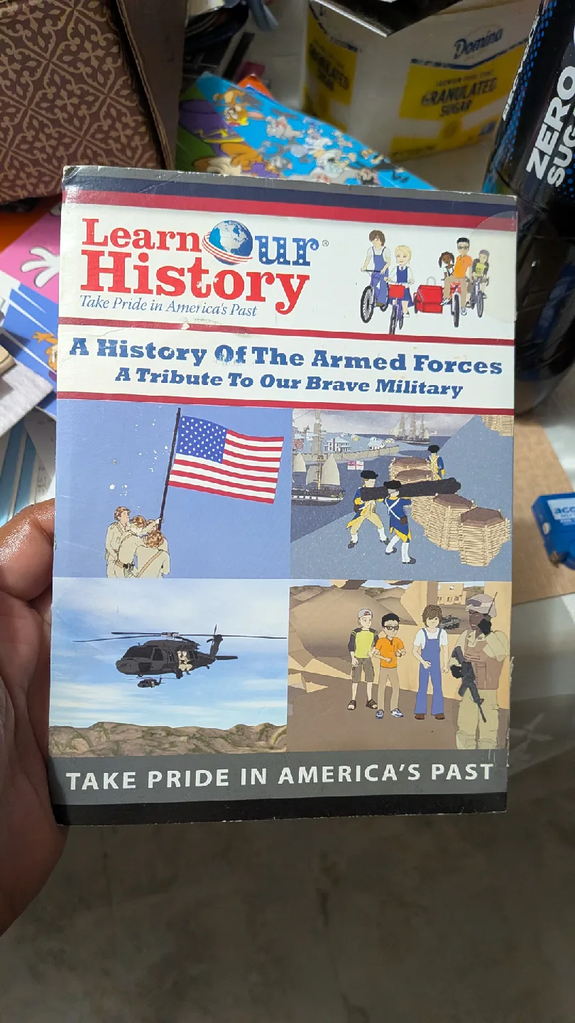 Learn Our History: Armed Forces DVD thumbnail