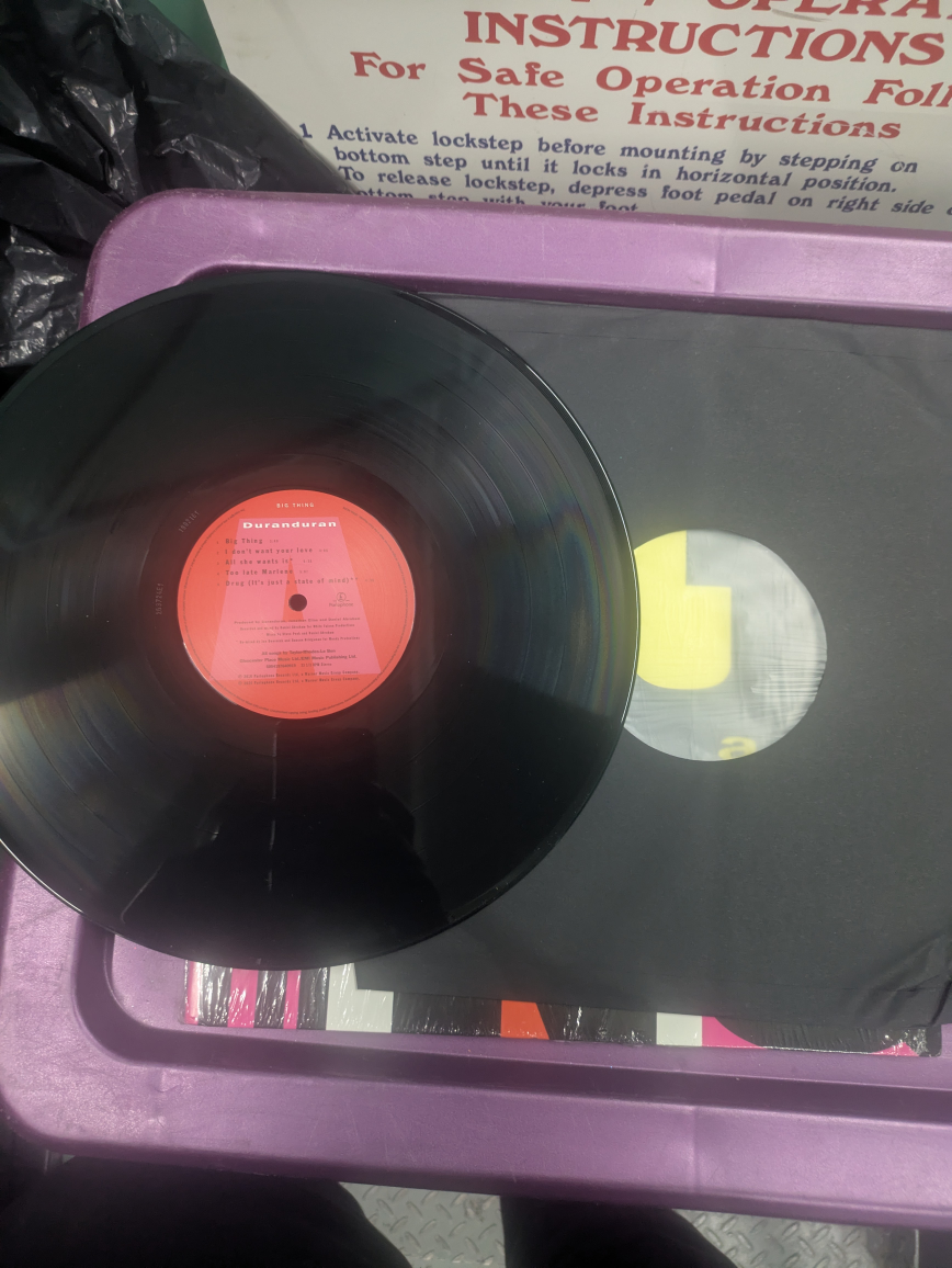Duran Duran - Big Thing Vinyl Record Album - photo 3