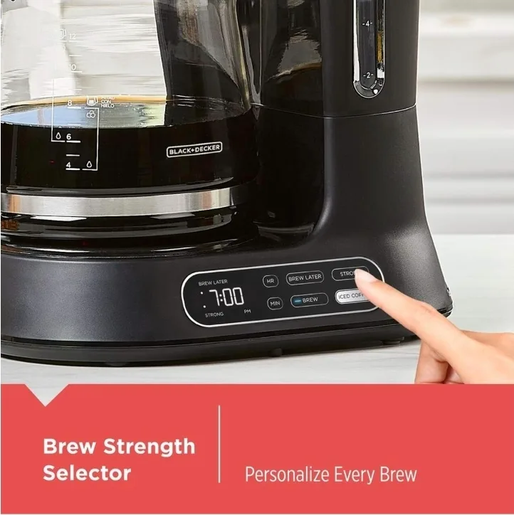 Like Brand New SplitBrew Programmable Coffee Maker, 4 hr Keep W image indicator(5)