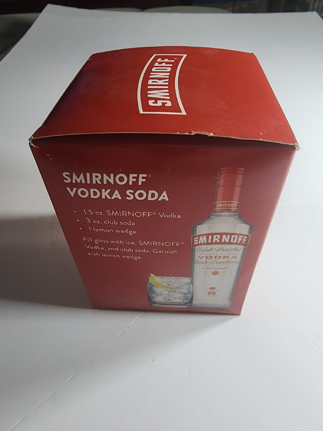 Smirnoff Vodka Soda Bonus Glass Set - photo 2