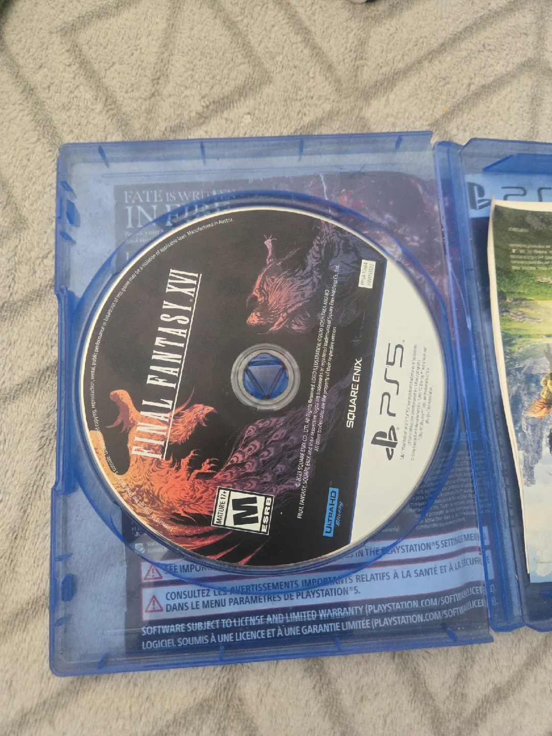 Final Fantasy XVI (16) PS5 Game