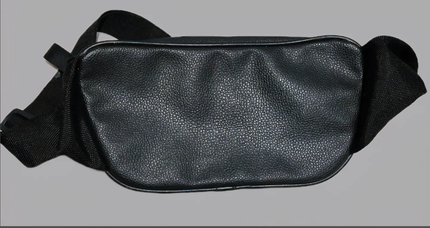 Buffalo David Bitton Black Leather Belt Bag image indicator(4)