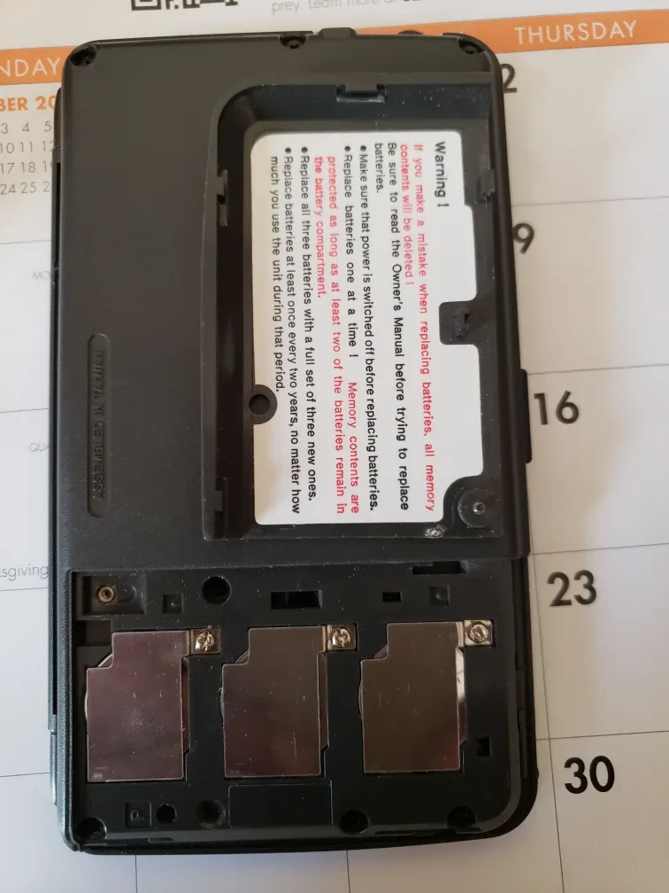 Casio SF-4600 64KB Digital Diary image indicator(2)