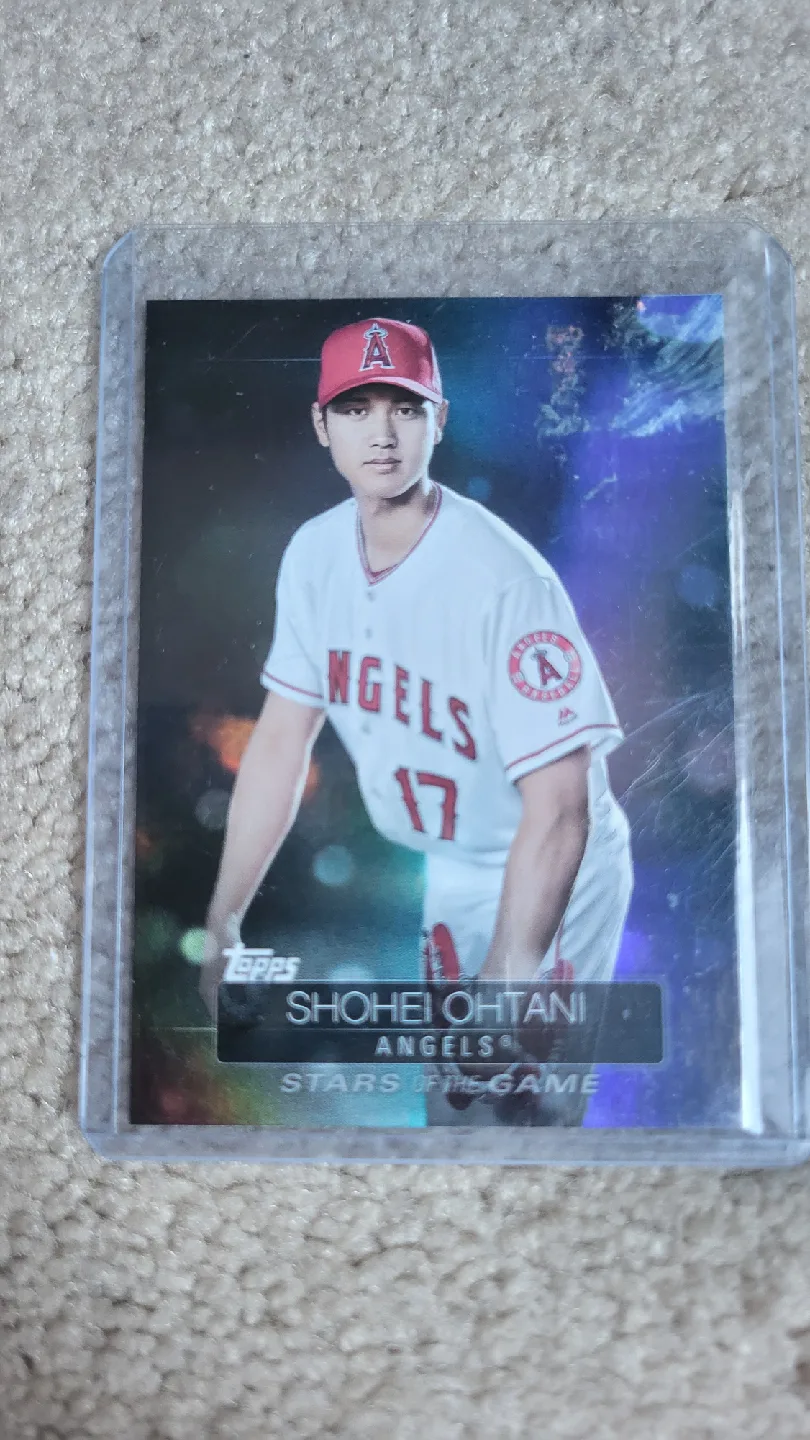 Shohei Ohtani Topps Baseball Card - Angels P/DH thumbnail
