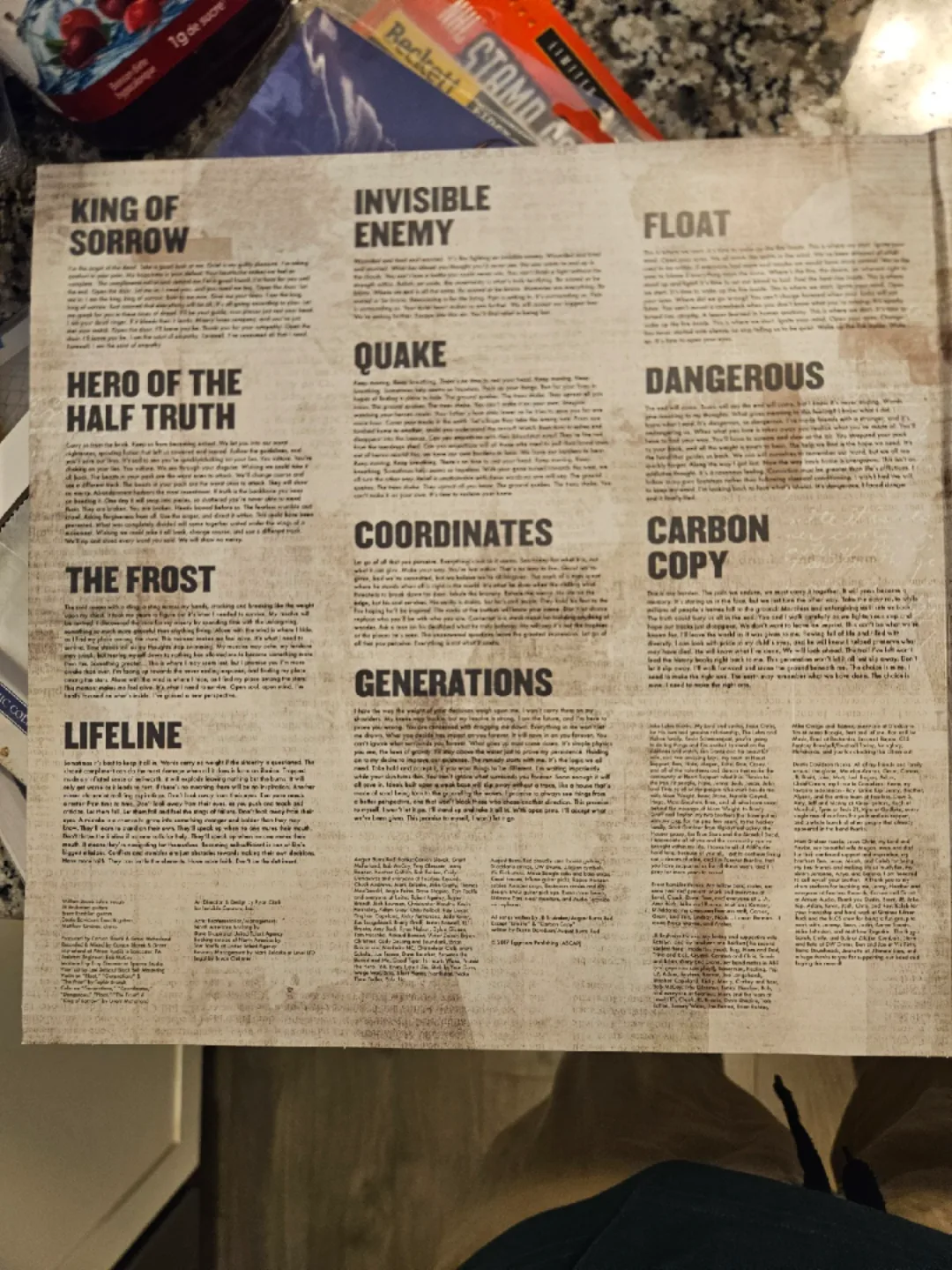 August Burns Red Phantom Anthem Vinyl - Signed image indicator(2)