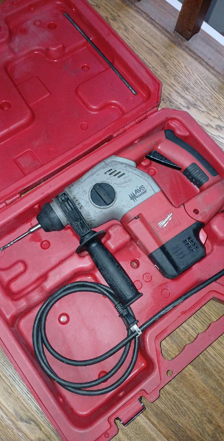 Milwaukee Hammer Drill with Case - photo 2