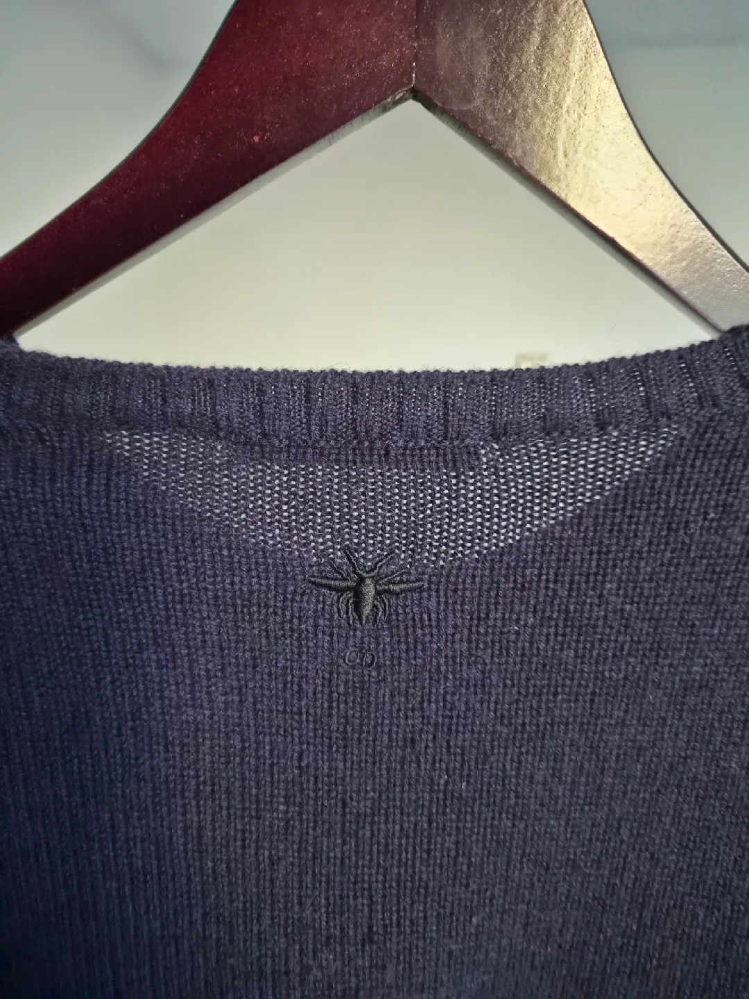 Christian Dior Cashmere Embroidered Sweater - Size USA 10 image indicator(3)