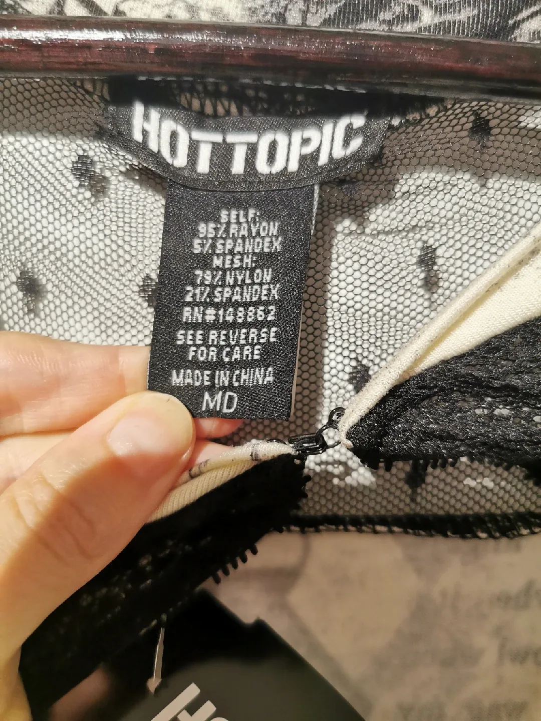 NWT medium Hot Topic Alice In Wonderland Storybook Dress image indicator(5)