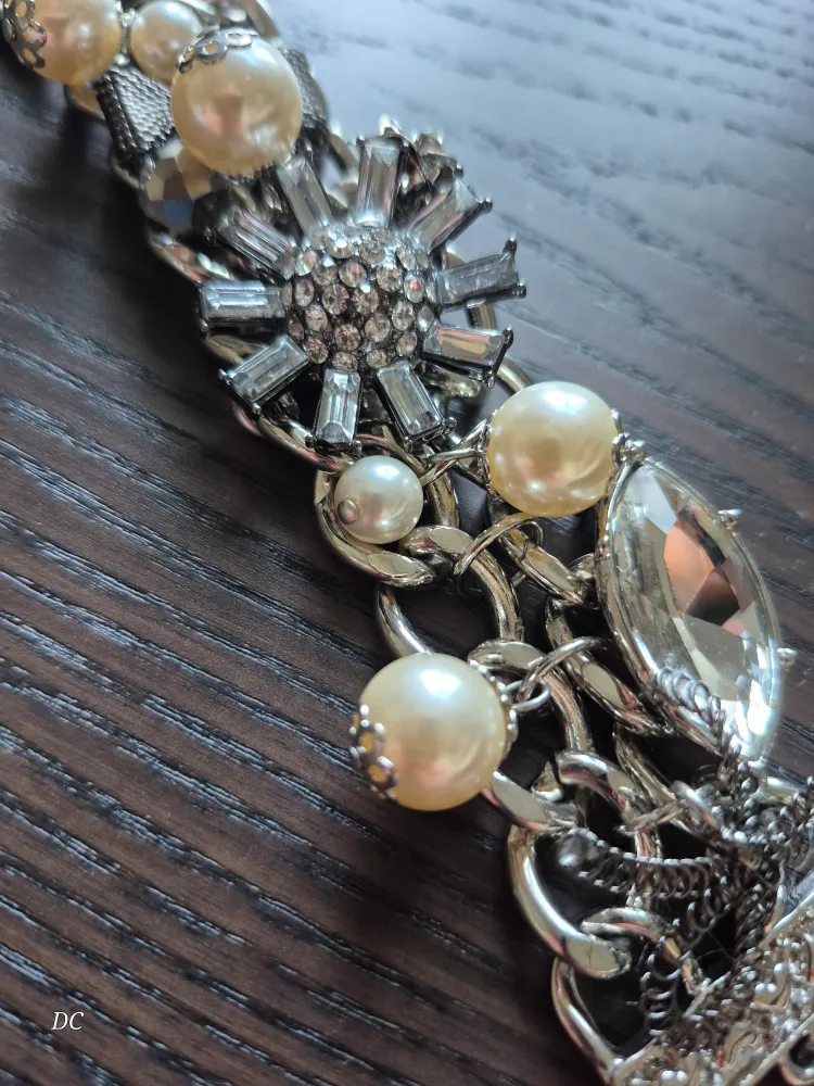 Betsey Johnson Silver Tone Bracelet image indicator(3)