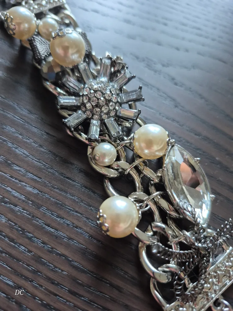 Betsey Johnson Silver Tone Bracelet image indicator(4)