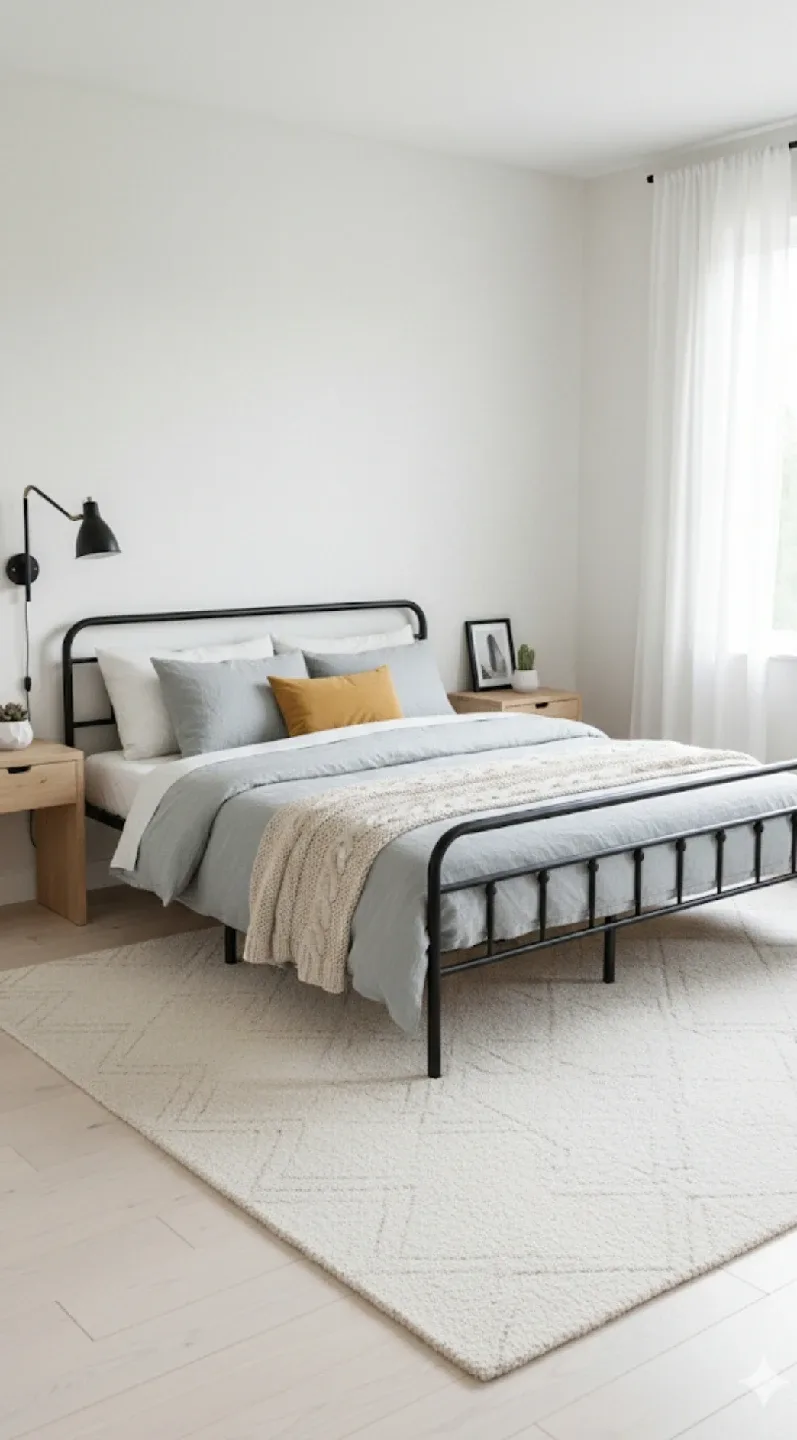 Black king Metal Bed Frame thumbnail