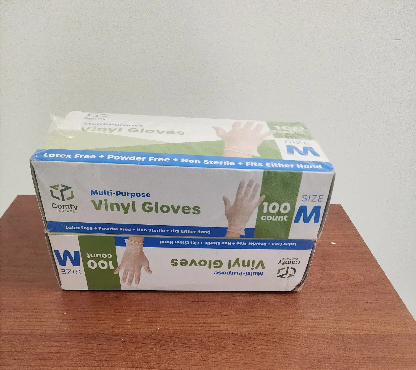 Comfy Package Vinyl Gloves - Size M thumbnail
