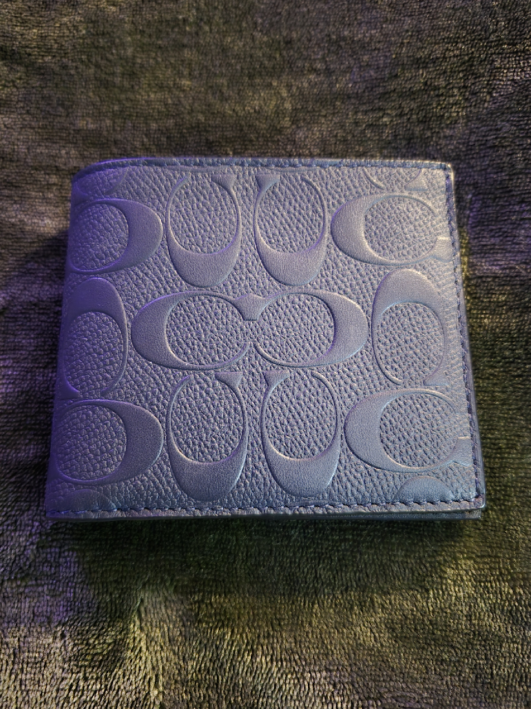 Coach Black Leather Wallet - New