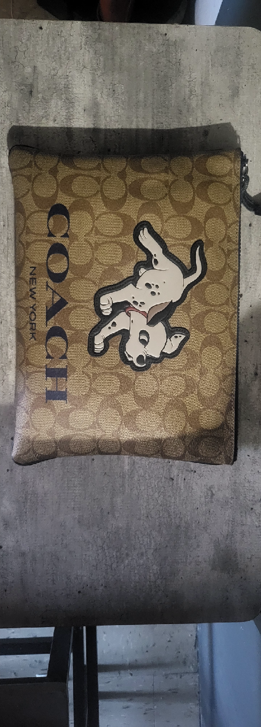 Coach Pouch with Dalmatian Print - photo 3