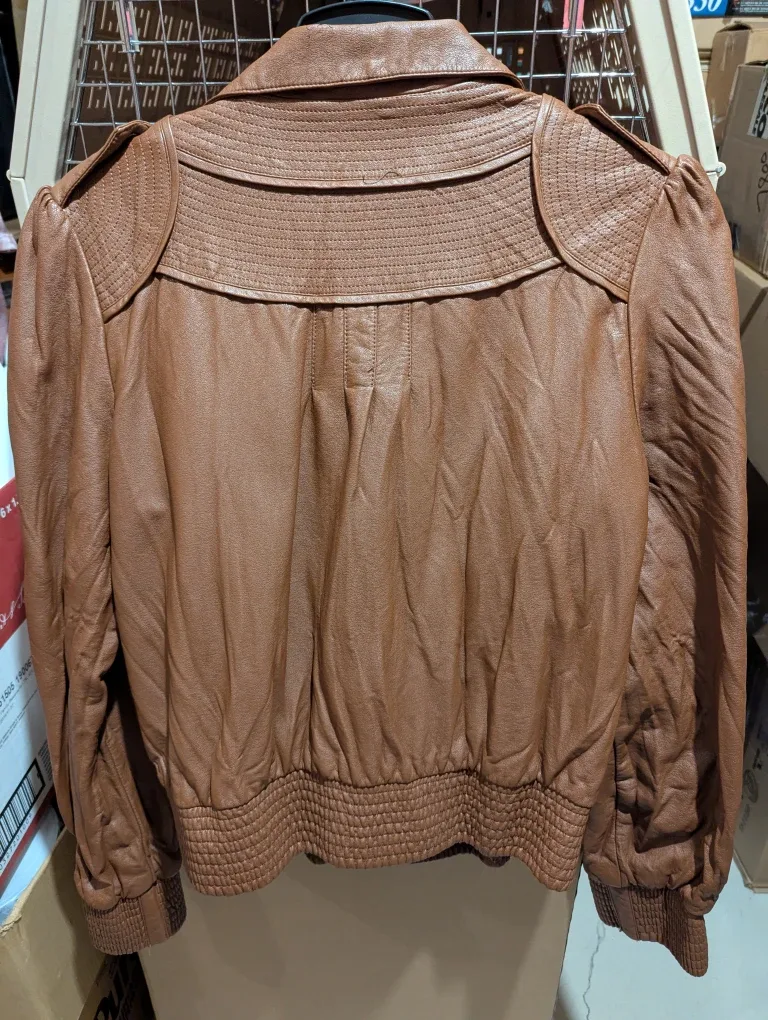 Faux Leather Jacket for Sale image indicator(3)
