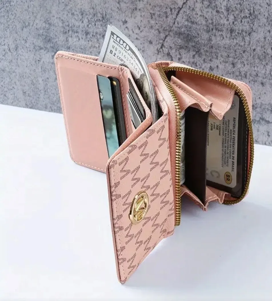 Stylish Patterned Trifold Wallet image indicator(7)