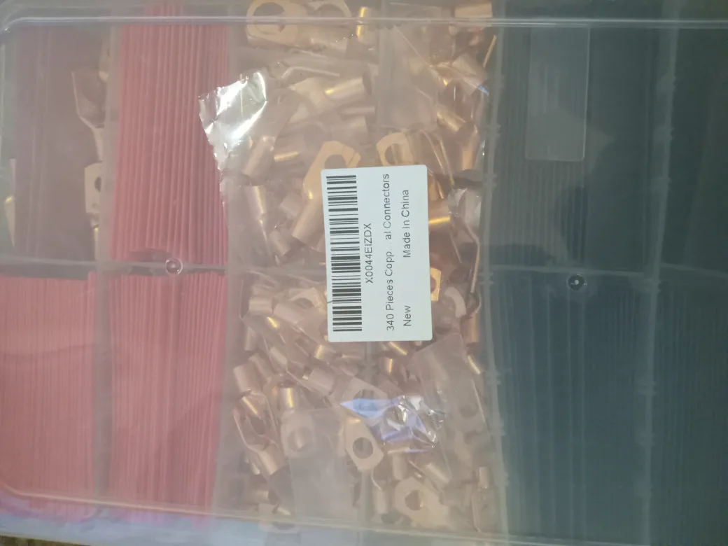 New 340 Pieces Copper Connectors image indicator(7)