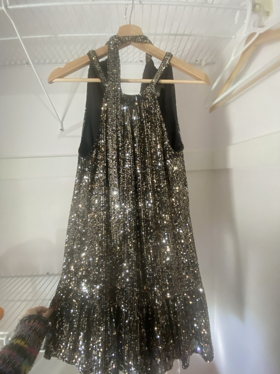 🌃 Mini Sequin dress for evening and party - photo 2