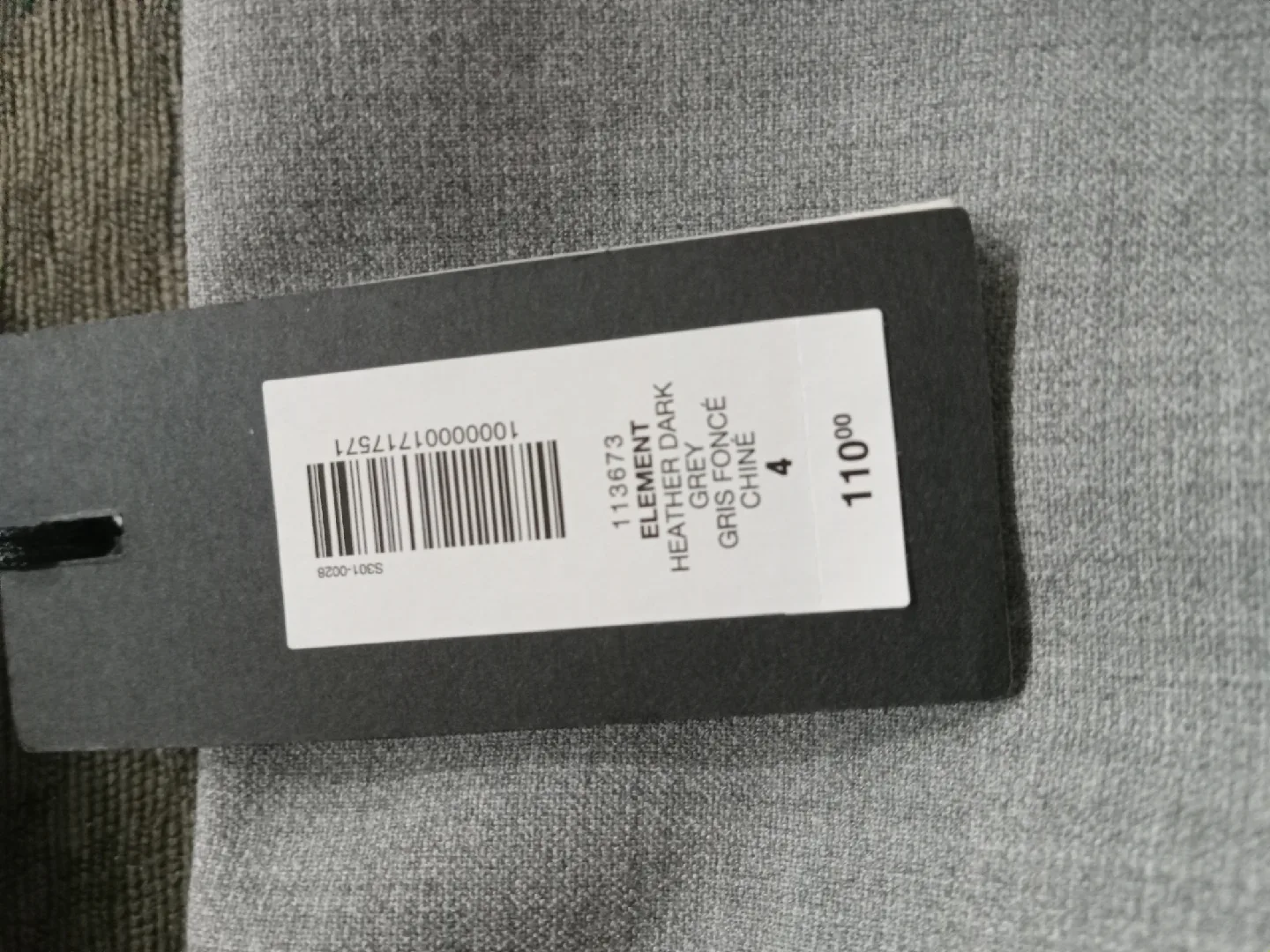 Babaton Aritzia l Shirt - Heather Dark Grey - Size 4 image indicator(4)