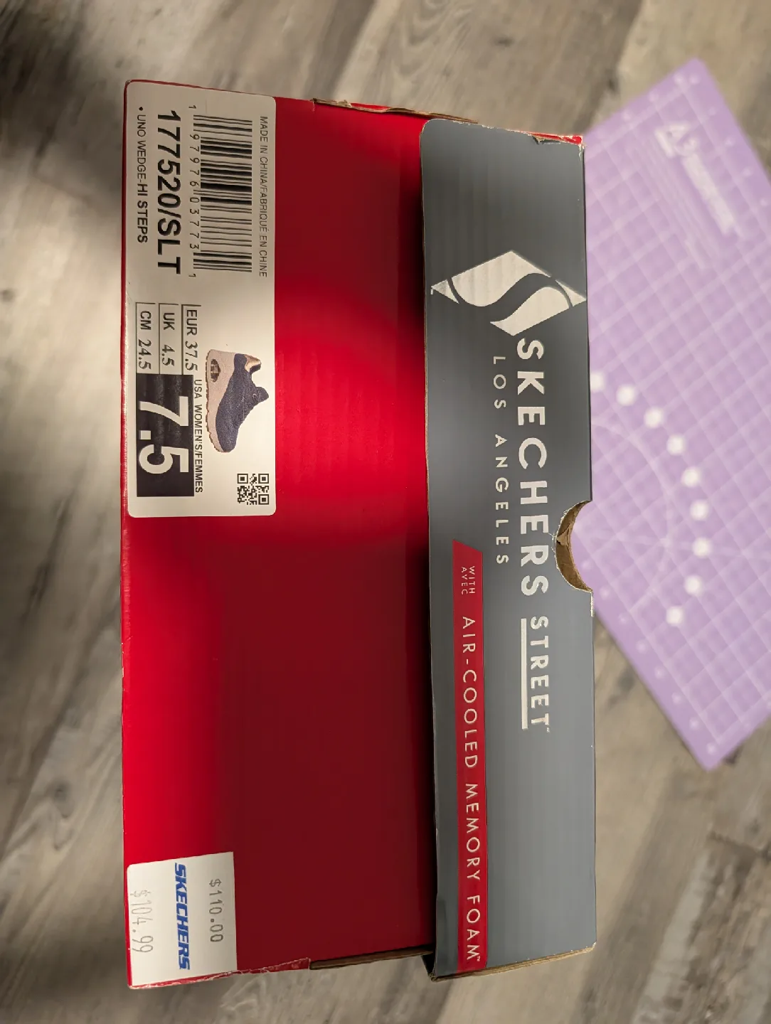 Skechers Blue Uno Stand on Air Sneakers image indicator(7)