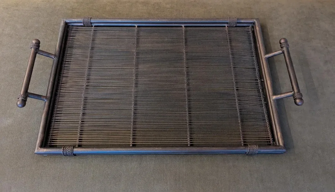 Decorative Metal Serving Tray thumbnail