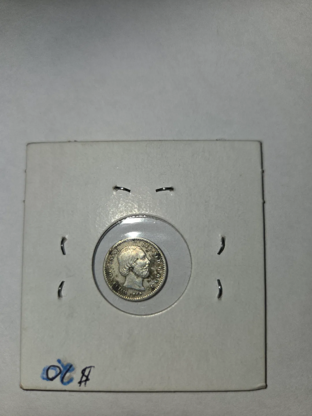 1869 Netherlands 5 Cents Coin image indicator(2)