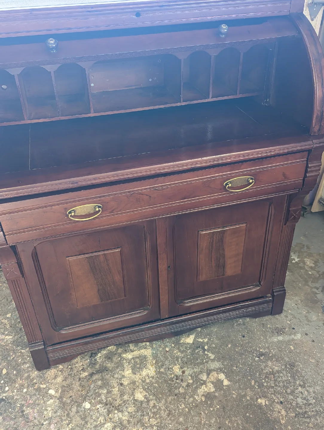 Antique Roll Top Secretary Desk image indicator(4)