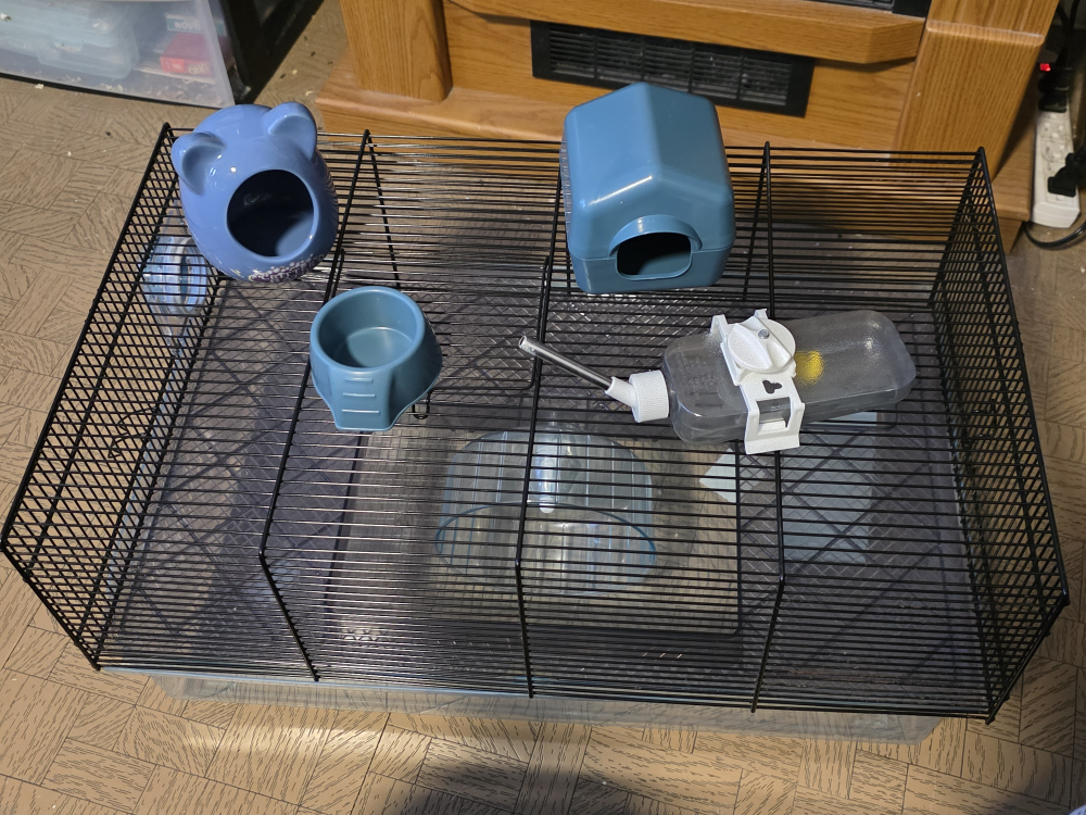 Cage with Accessories