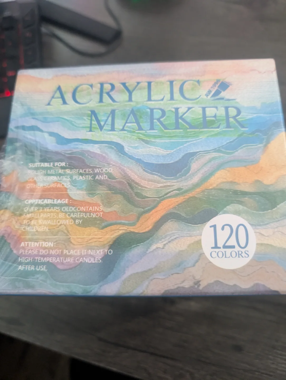 New  Acrylic Marker - 120 Colors