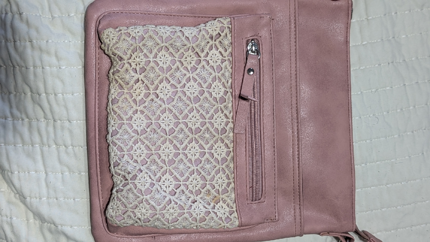 Pink Crossbody Bag