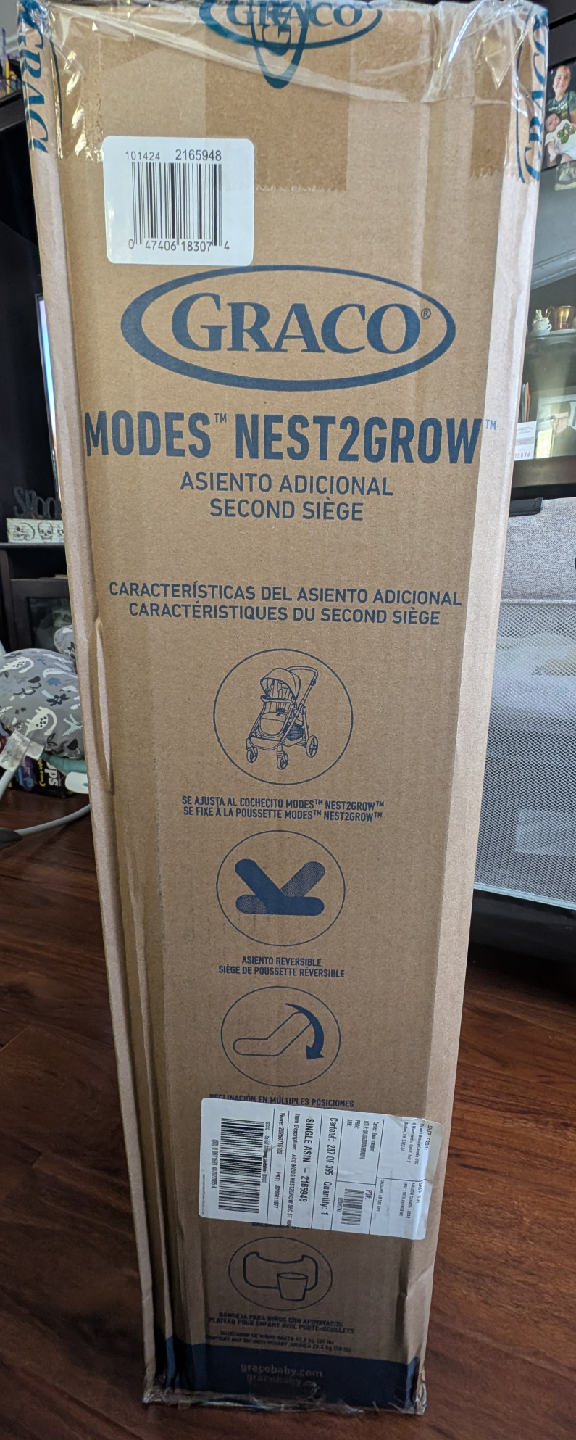 Graco Second Seat for Double Stroller BNIB - photo 4