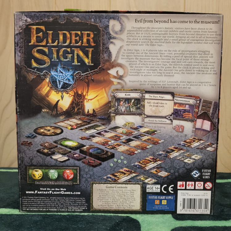 Elder Sign: Arkham Horror Files Board Game - photo 3