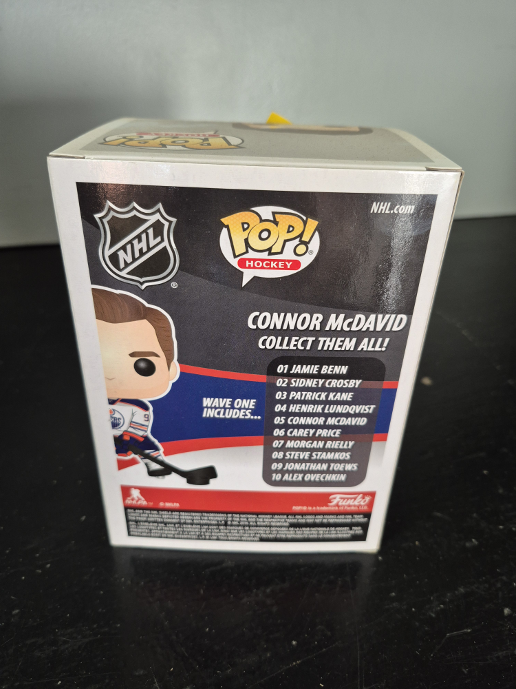 Funko Pop! NHL Connor McDavid #05 Oilers Figure - photo 2