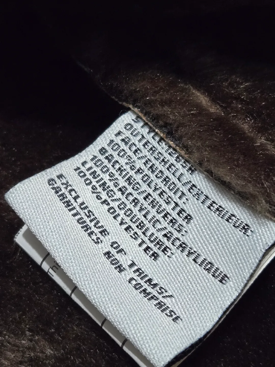 Tower by London Fog Beige Faux Suede Jacket - Size M image indicator(3)