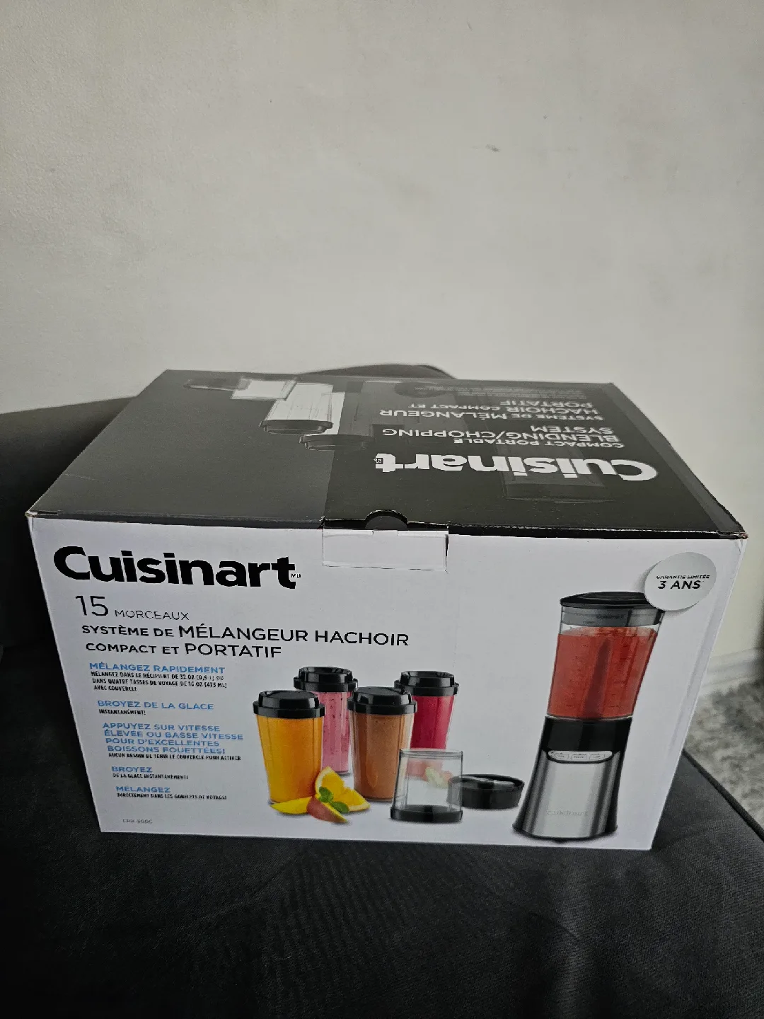 Cuisinart 15-Piece Compact Portable Blending/Chopping System image indicator(3)