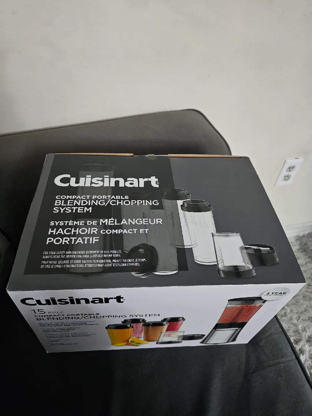 Cuisinart 15-Piece Compact Portable Blending/Chopping System image indicator(5)