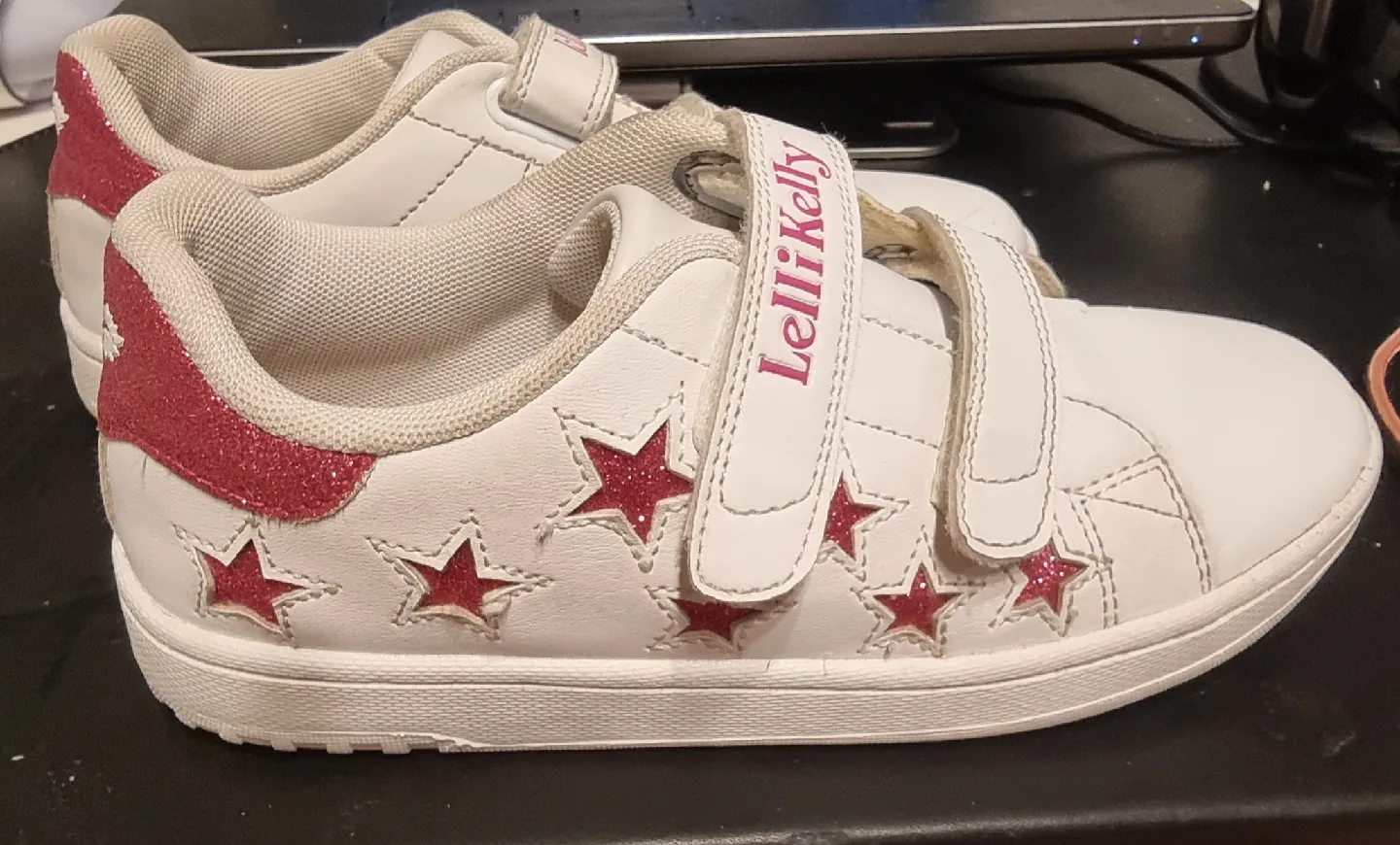 Lelli Kelly White Sneakers - Kids Size 35 thumbnail