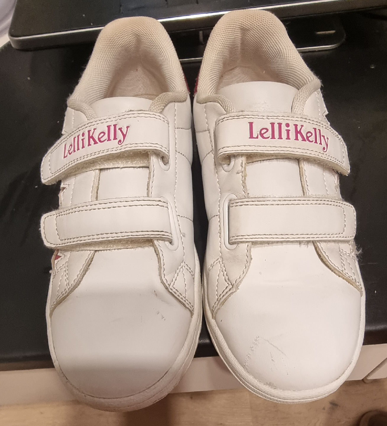 Lelli Kelly White Sneakers - Kids Size 35 - photo 2