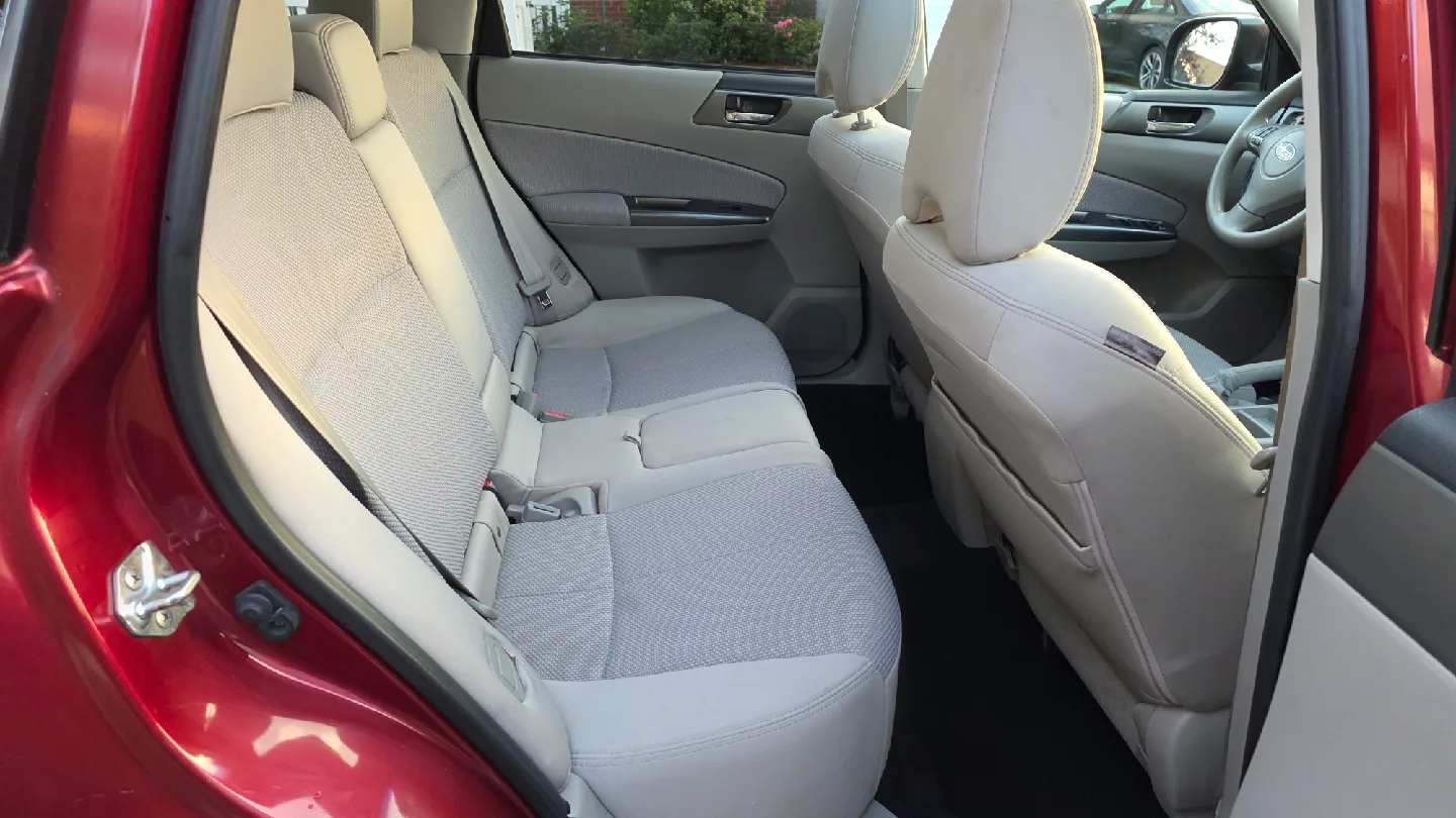 2011 Subaru Forester AWD 82k miles- Maroon SUV image indicator(8)
