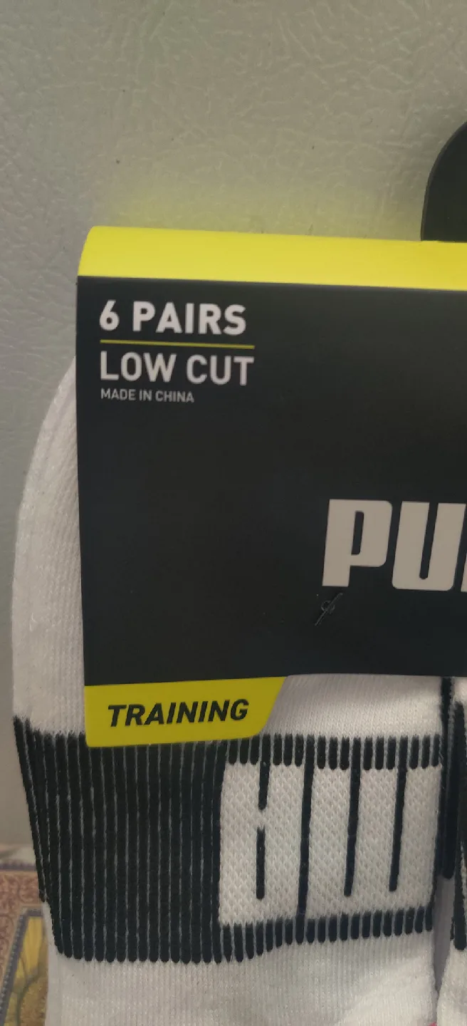 Puma Women's Low Cut Training Socks, Size 9-11, 6 Pairs image indicator(3)