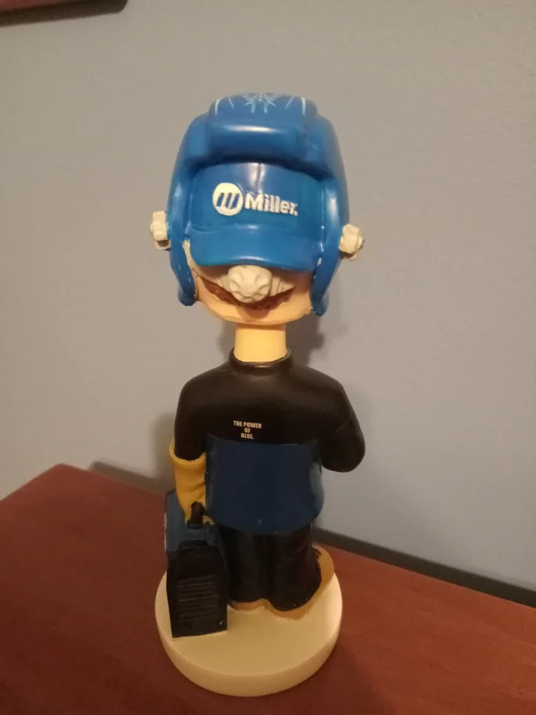 Limited Edition Miller Welding Bobblehead Figurine image indicator(2)