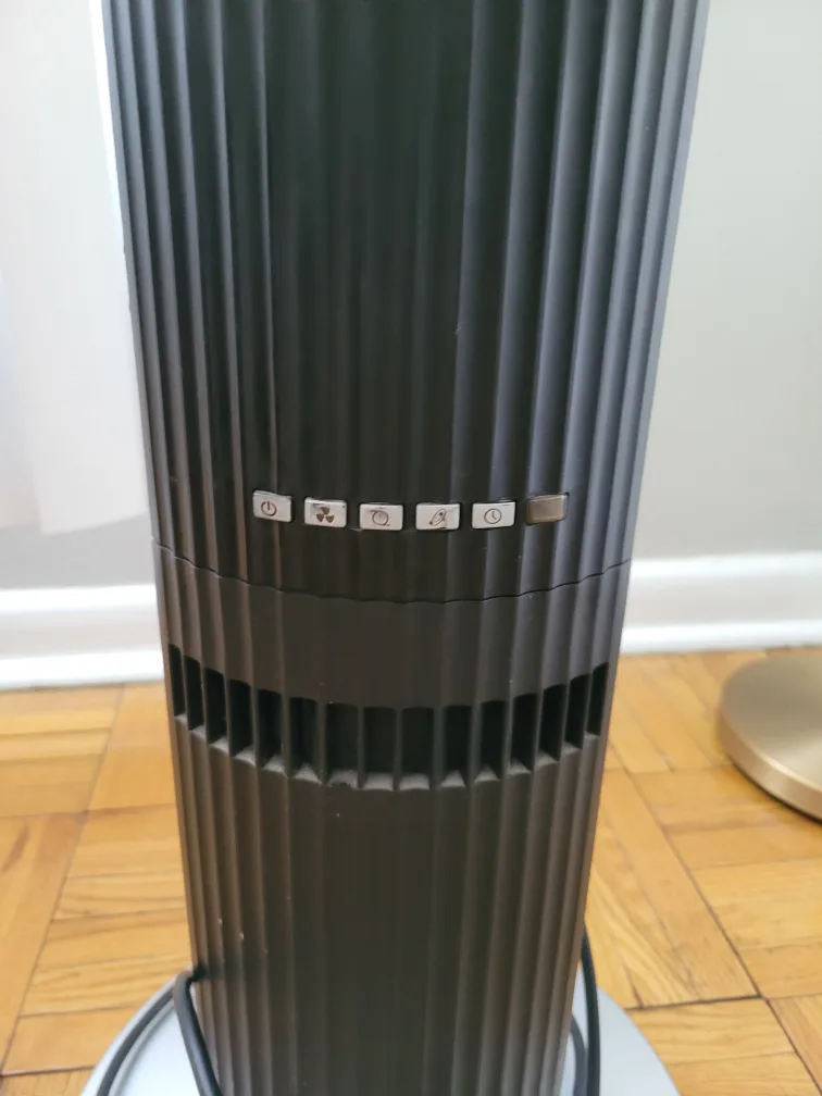 Honeywell Tower Fan - Silver/Black 46 inch tall image indicator(2)