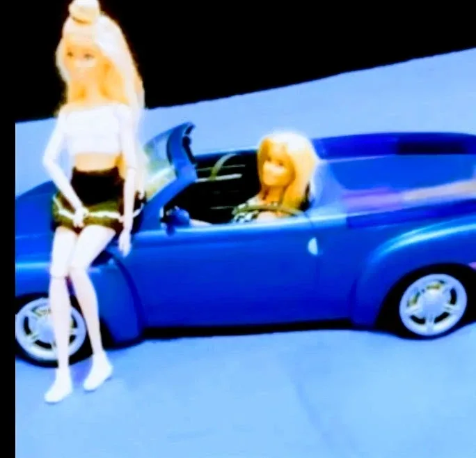 Mattel Barbie Cali Girl Car Chevy SSR Vehicle. image indicator(5)