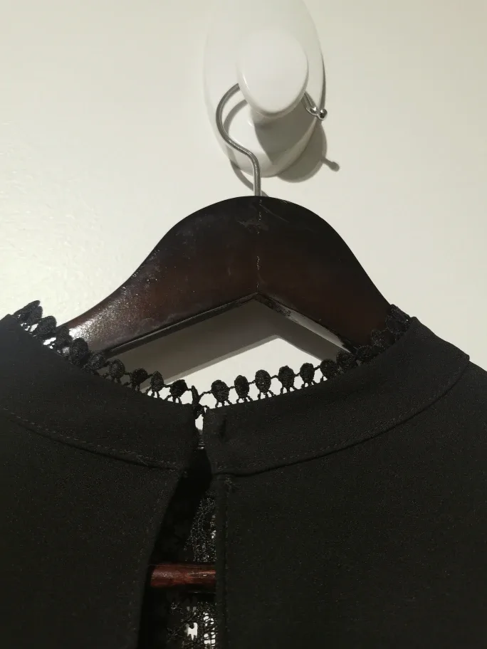 Zara medium lace detail romper image indicator(10)