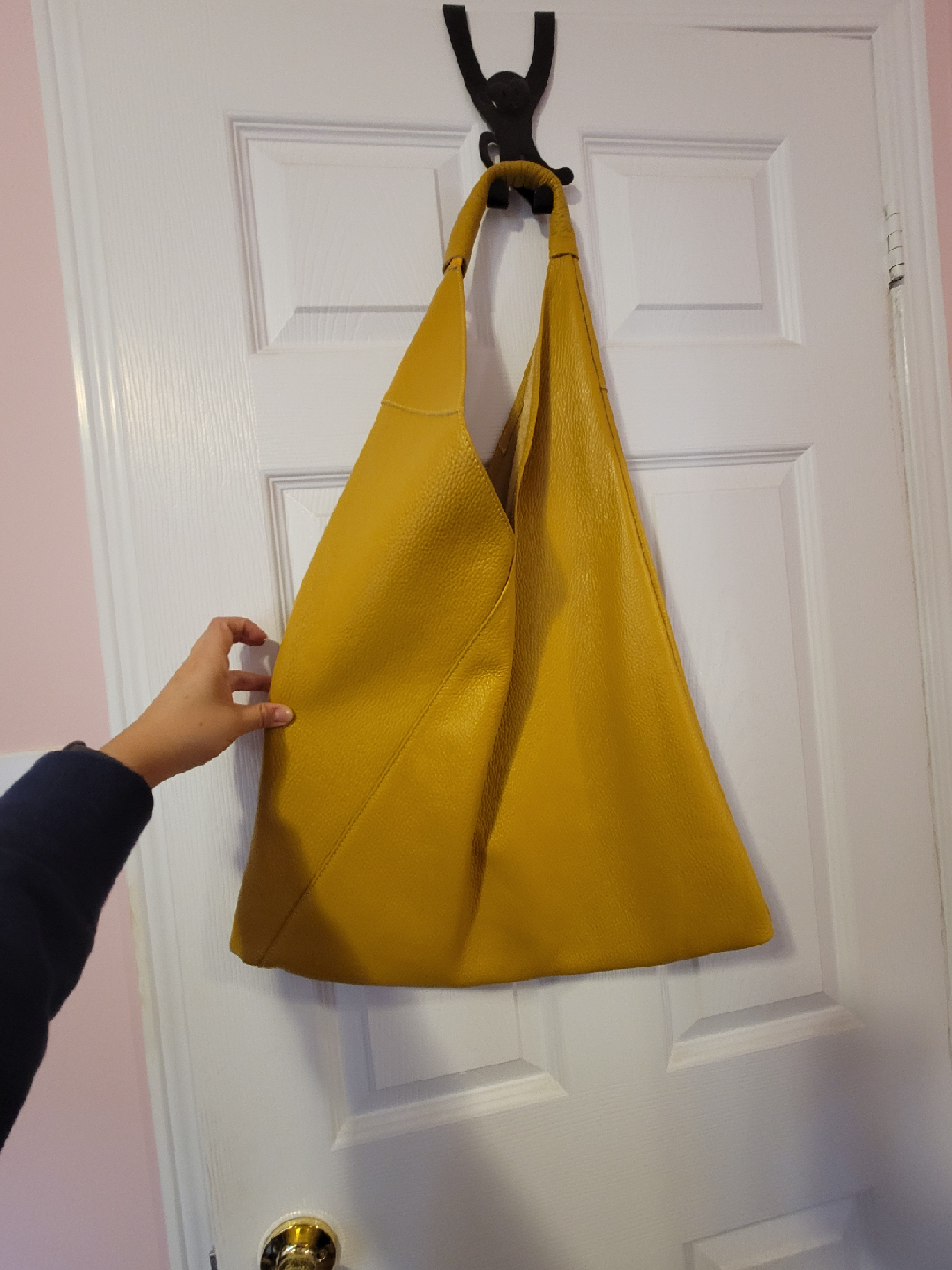 Yellow Leather Bag - photo 3