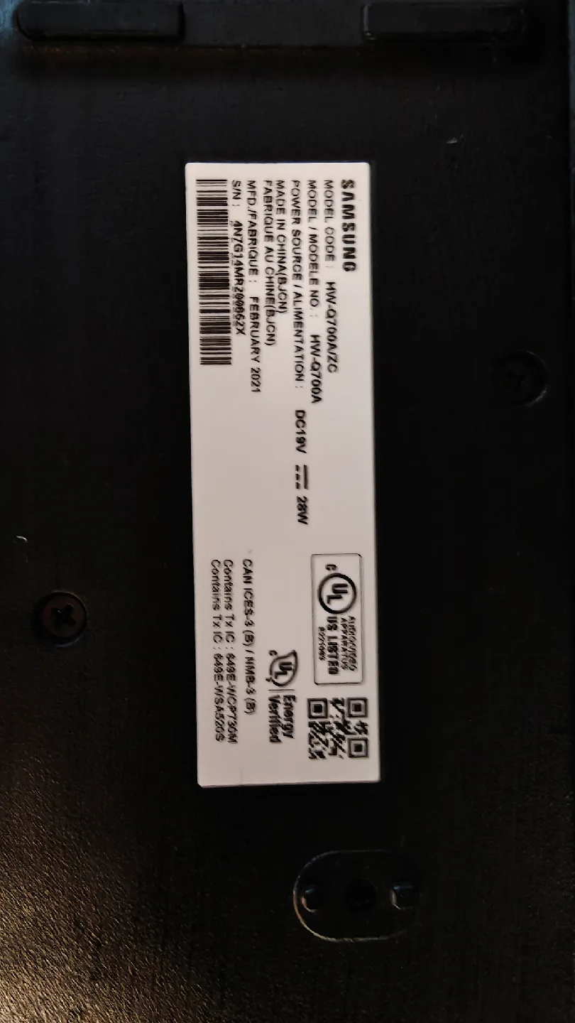 Samsung HW-Q700A/ZC Soundbar + Subwoofer image indicator(3)