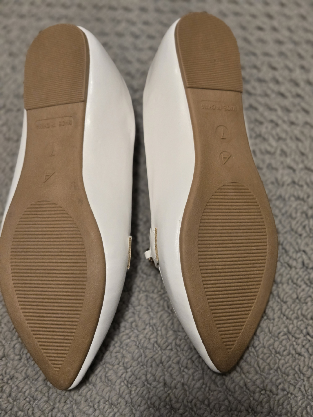 Ardene White Loafers - Size 7 - photo 2