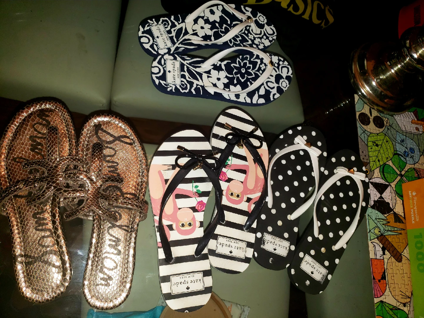 Kate Spade & Sam Edelman Flip Flops